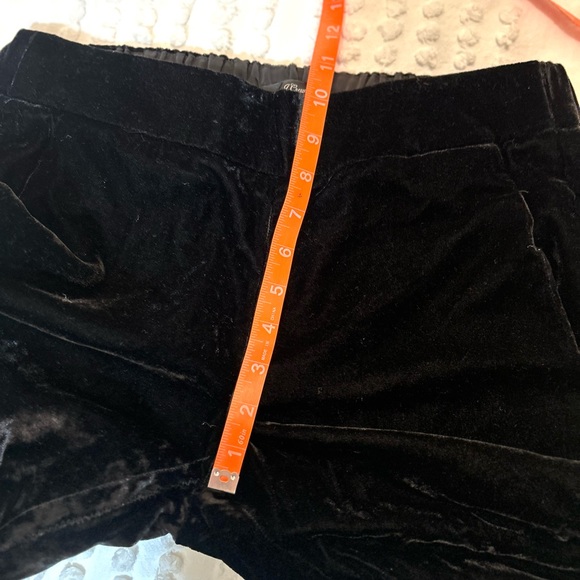 J. Crew Women’s Black Velvet Matching Set Size 4 - Picture 8 of 16